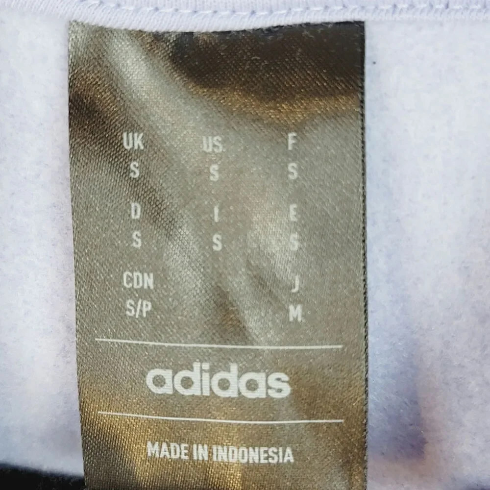 adidas Long Sleeve Active Hoodie in Blue Spark, sz Small